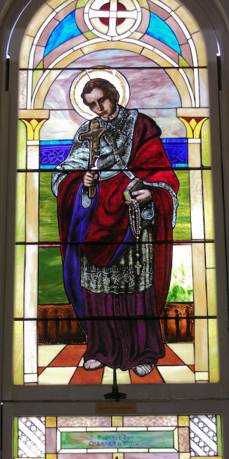 stainglass window A Vicar Apostolic Sacred Heart Community