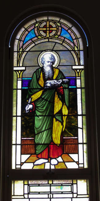 stainglass windows