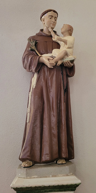 Statue-St.Anthony and the Child Jesus