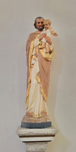 Statue-St. Joseph with the Child Jesus